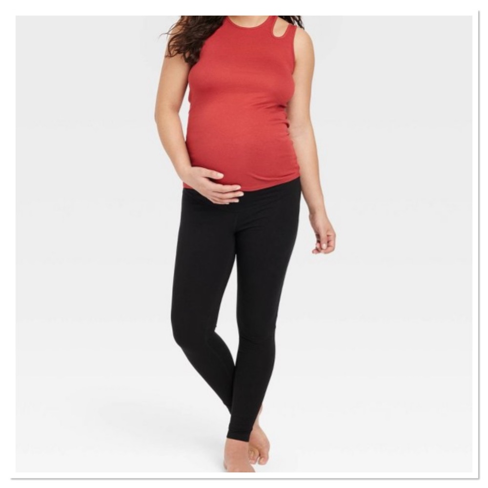 Host Pick🌹🌸💐Cotton Knit Maternity Leggings Isabel Maternity by Ingrid & Isabel